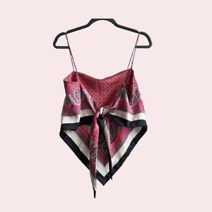 Zara Bandana Top